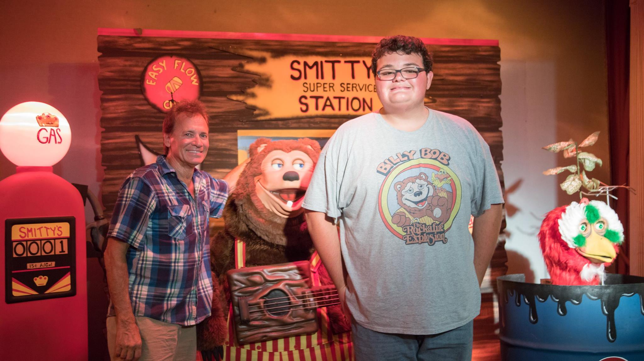 Aaron Fecther creator of Rock-aFire Explosion