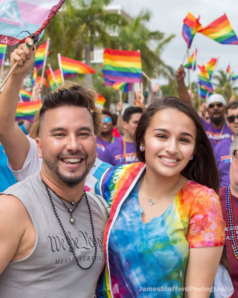 Jazz Jennings and Tony Plakas