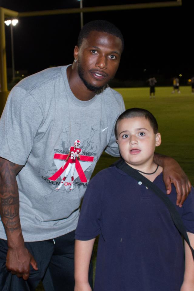 NFL Player Brando Flowers