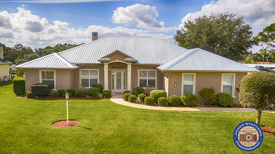 Aerial Photo of Home in Lake Placid, Florida