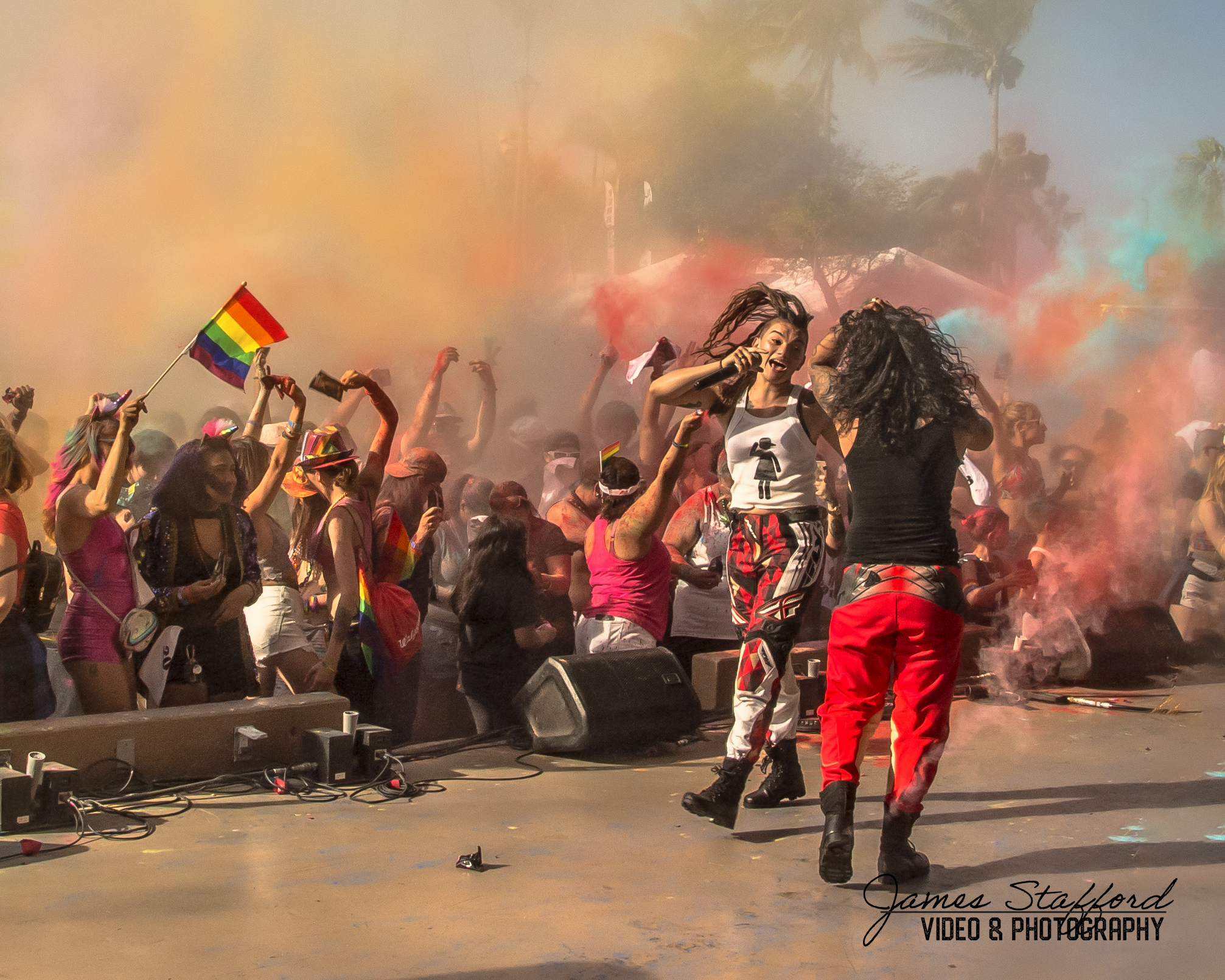 Singers on Stage at Pridefest of the Palm Beaches