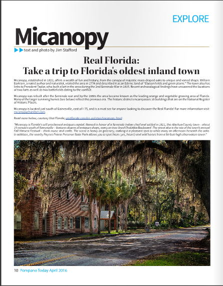 Pompano Today Layout & Travel Photography