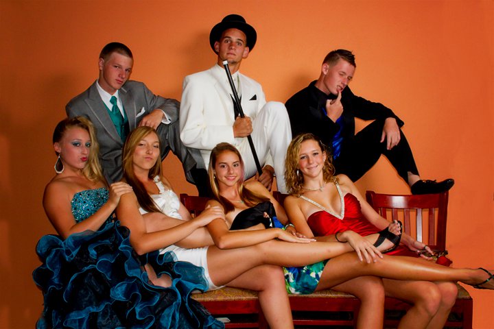 Students Prom Portrait